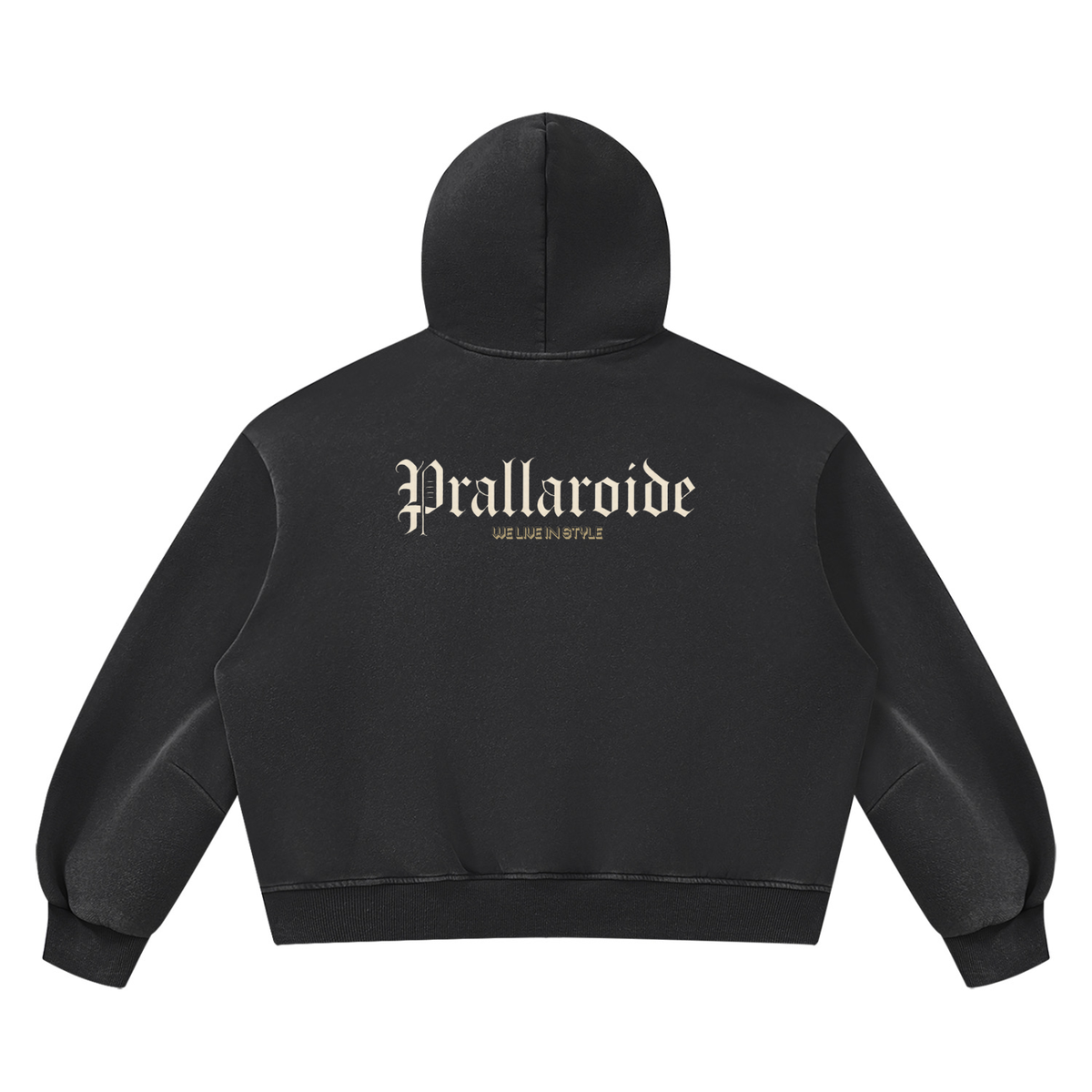 Unisex Vintage Wash Boxy Fleece Hoodie
