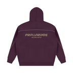 Unisex Oversized Piping Fleece Hoodie
