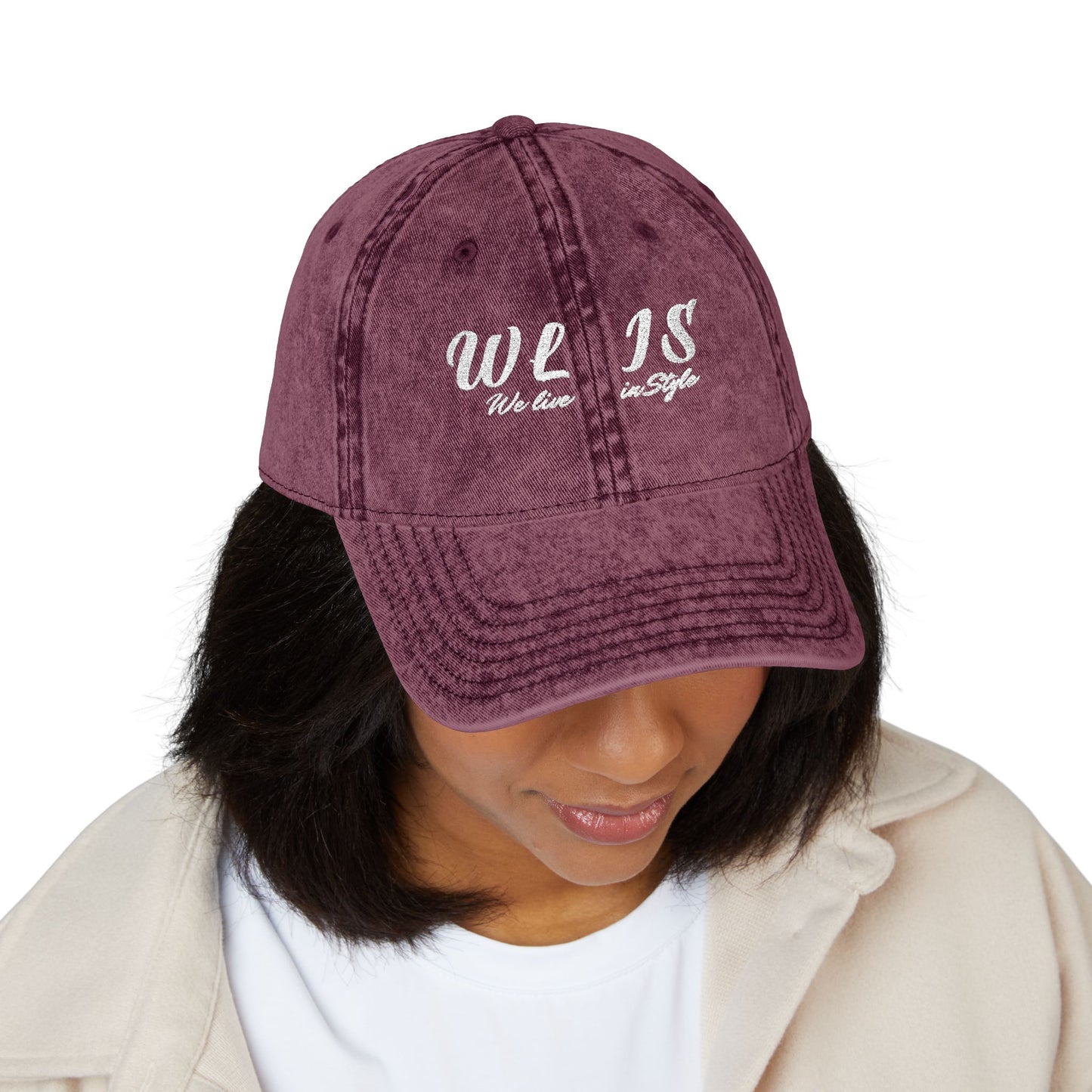 Vintage Embroidered Cap for Trendy Outfits