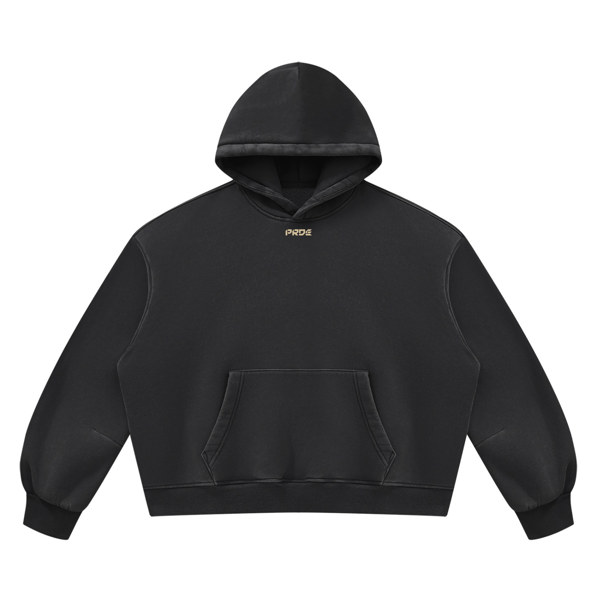 Unisex Vintage Wash Boxy Fleece Hoodie