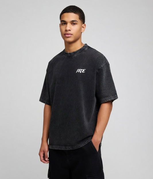 Oversize Washed T-Shirt black