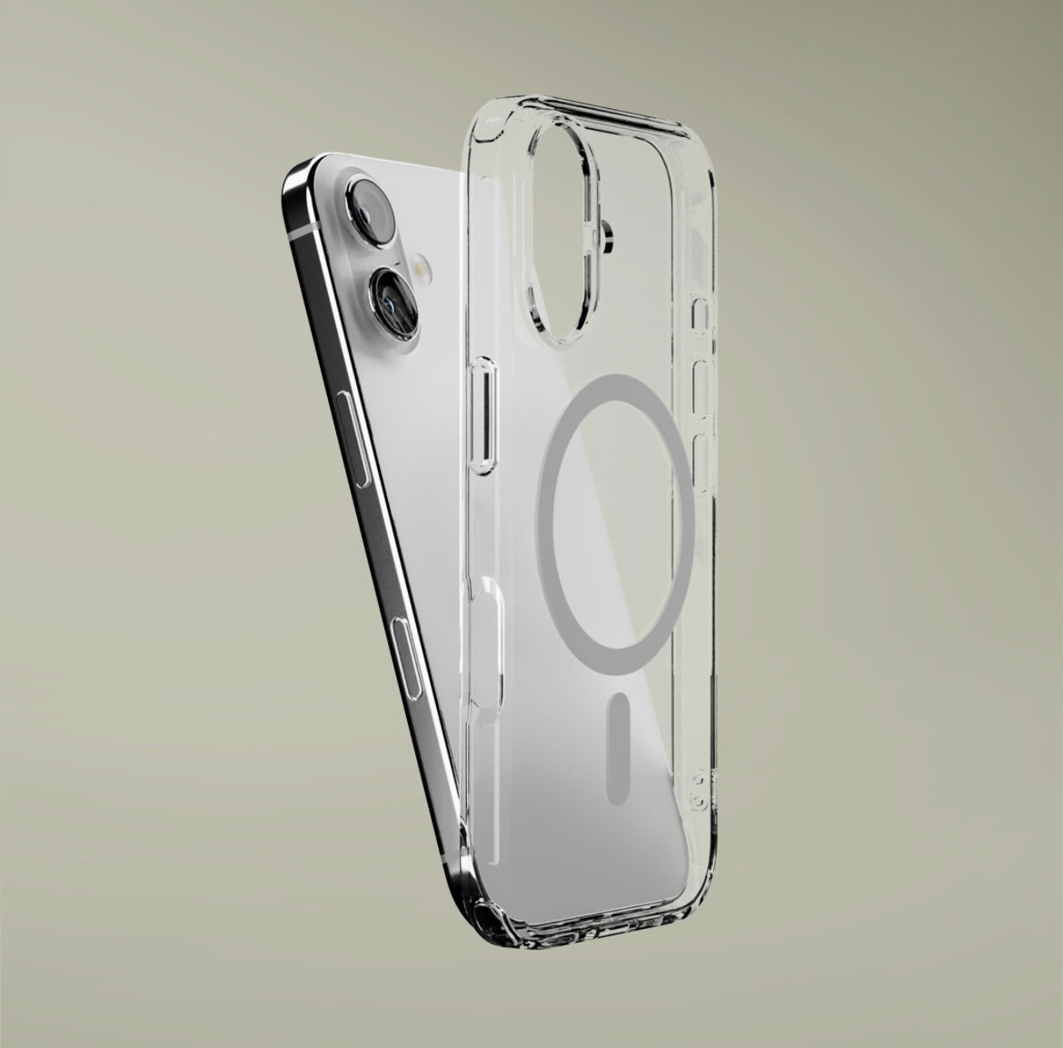 Prallaroide Magnetic Impact Resistant Case