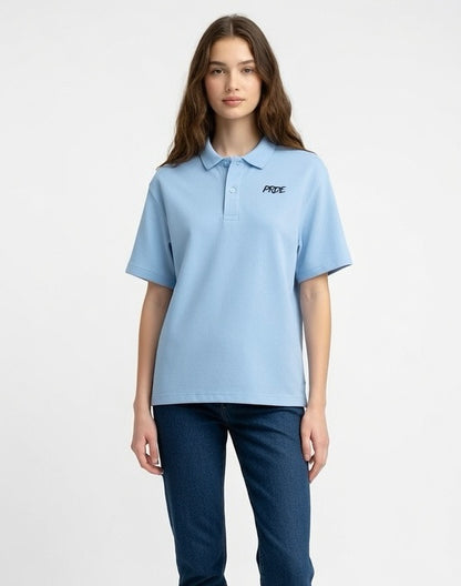 Unisex Poloshirt Light Blue