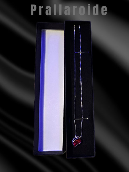 Valentinstags Frauen Herzkette Rot