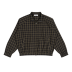 Unisex Plaid Full-Zip Track Jacket