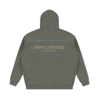 Unisex Oversized Piping Fleece Hoodie