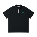 Unisex Quarter-Zip Polo Shirt