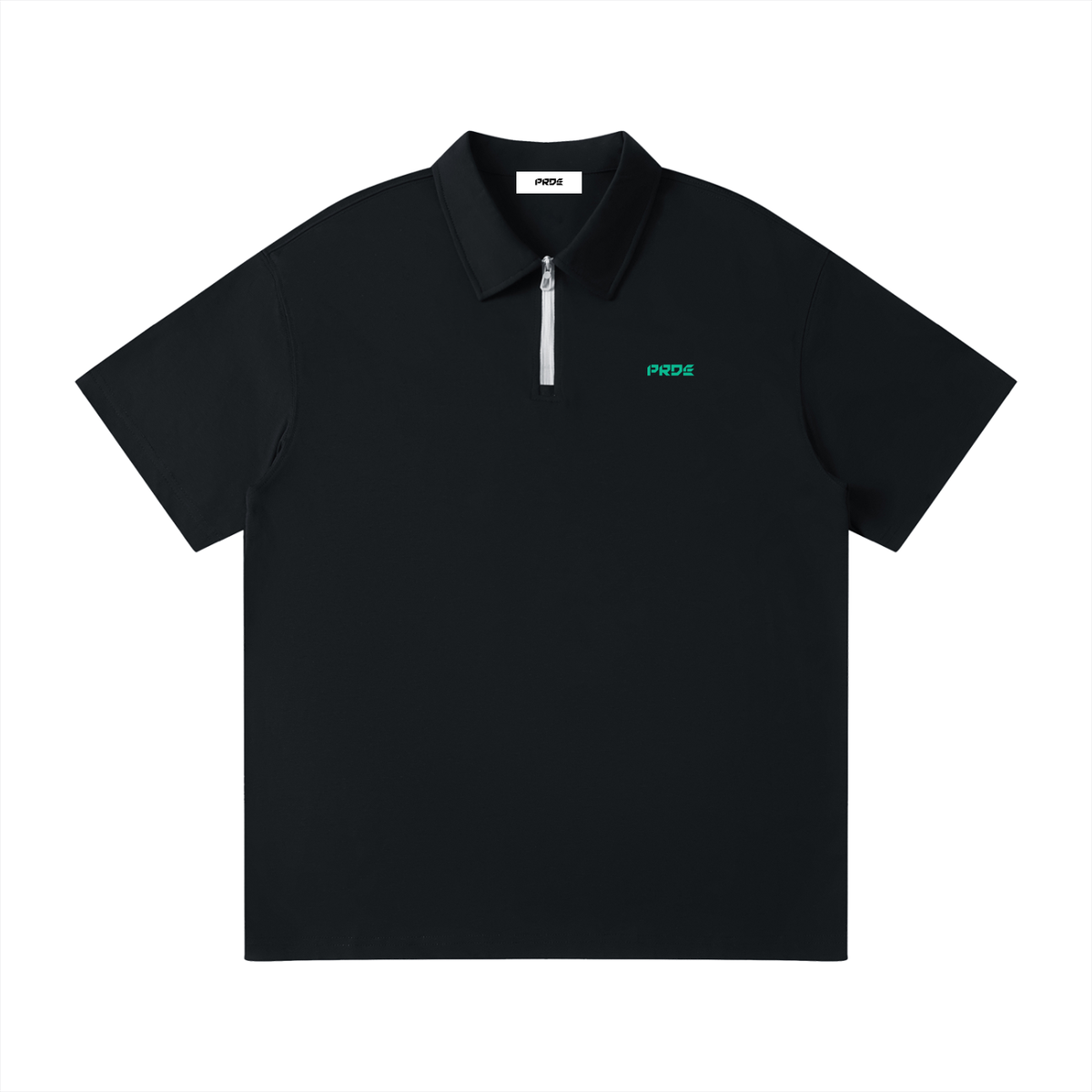 Unisex Quarter-Zip Polo Shirt