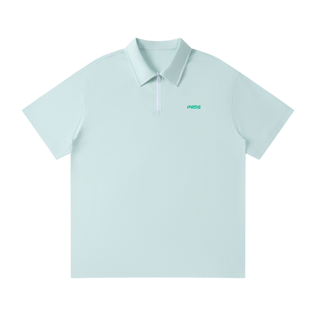 Unisex Quarter-Zip Polo Shirt