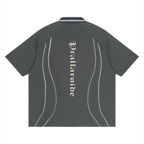 Unisex Raglan Piping Polo Shirt