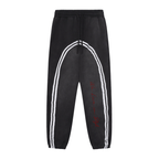 Sun Fade Contrast Tape Fleece Jogged Sweatpants