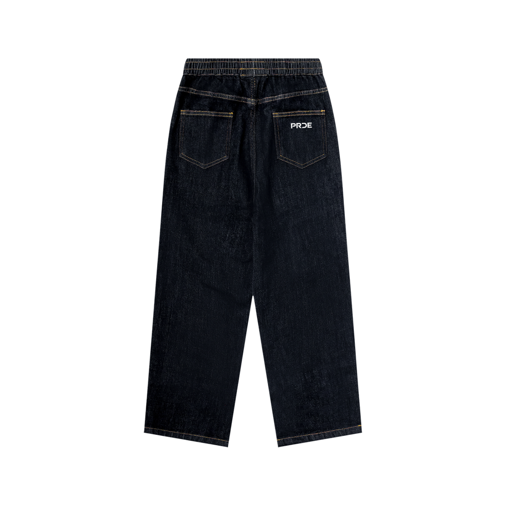Kid’s Straight Leg Elastic Waist Jeans