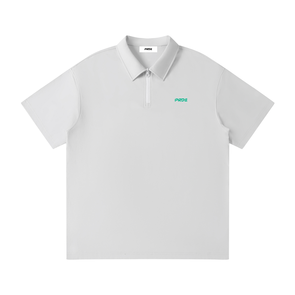 Unisex Quarter-Zip Polo Shirt