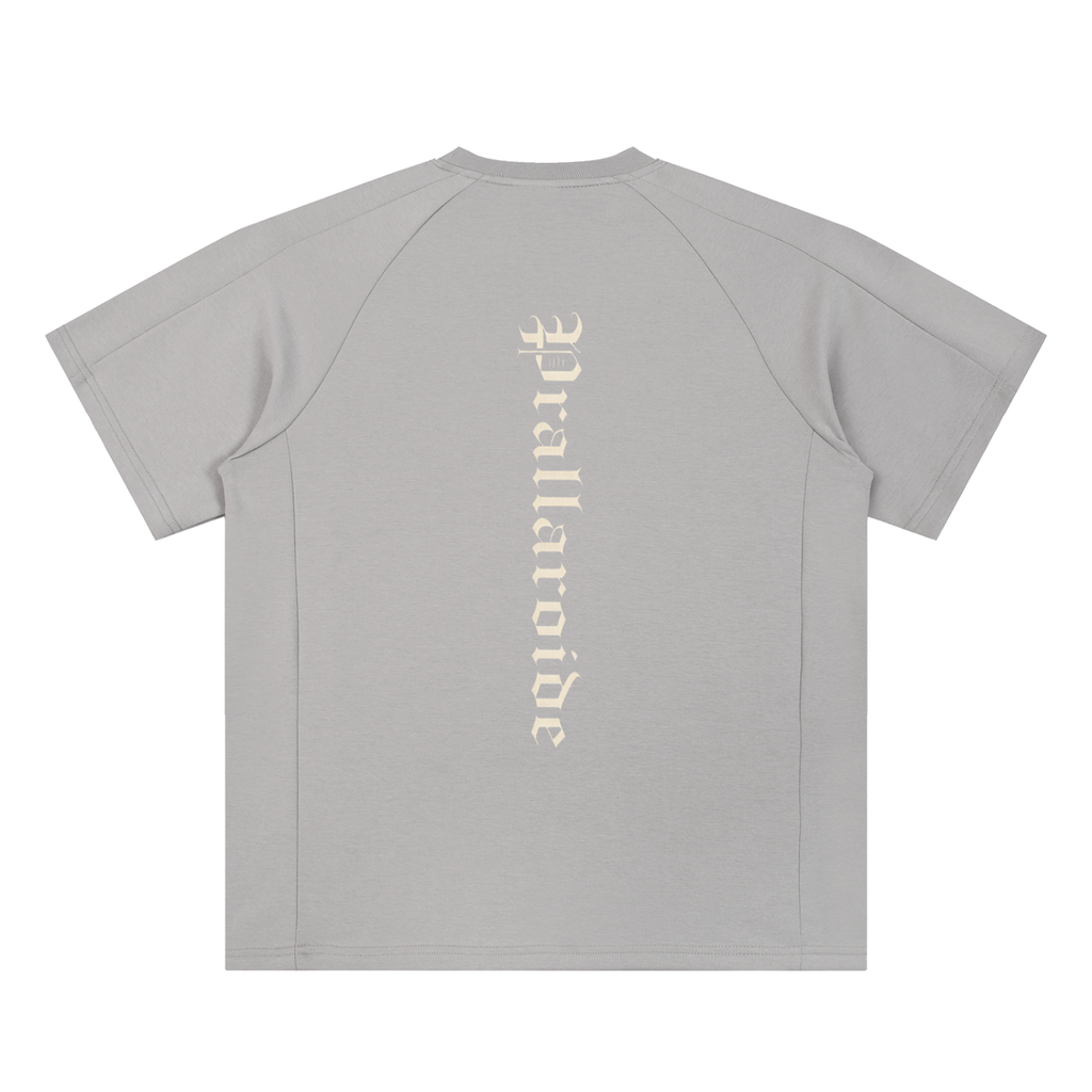 Unisex Oversized Paneled Raglan T-Shirt