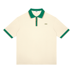 Unisex Color Block Polo Shirt