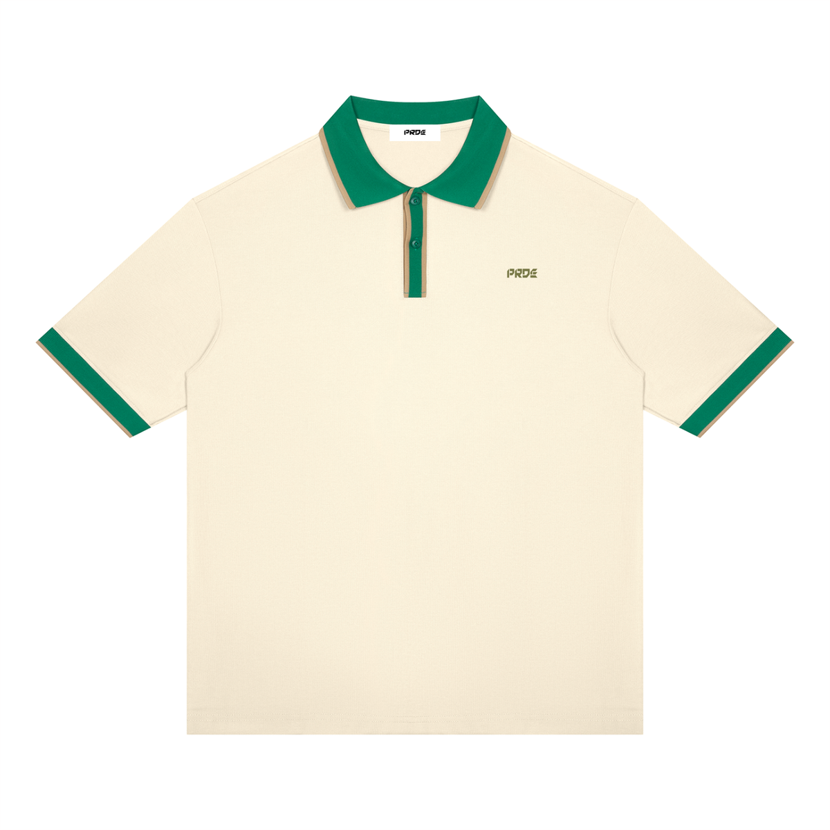 Unisex Color Block Polo Shirt