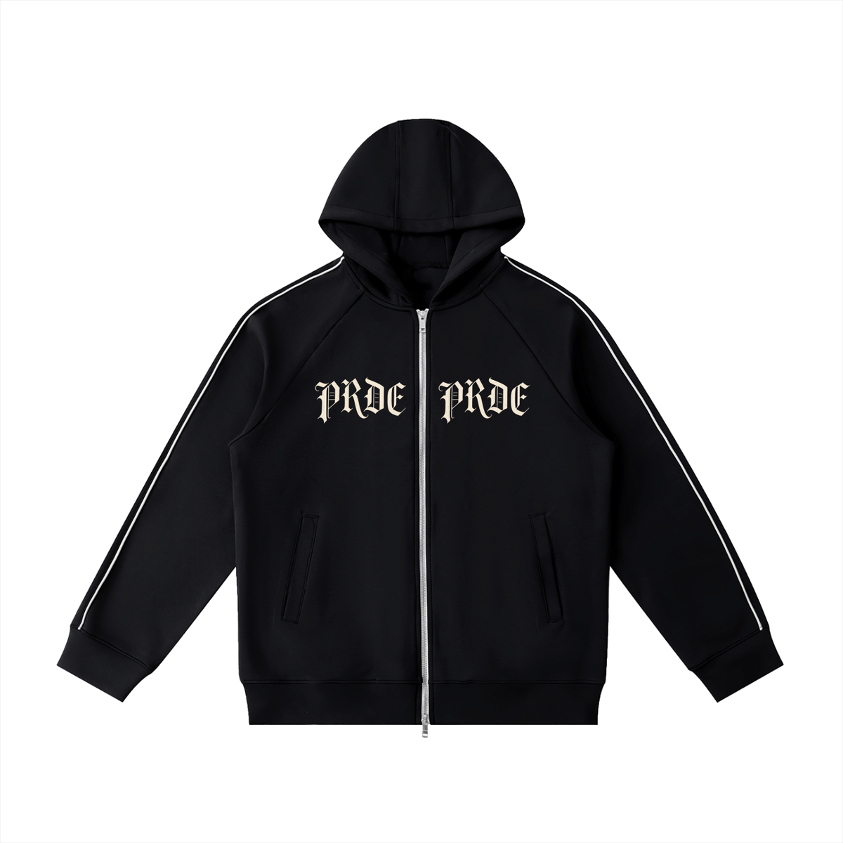 Heavyweight Raglan Sleeve Zip Hoodie