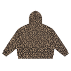 Unisex Leopard Full Zip Hoodie
