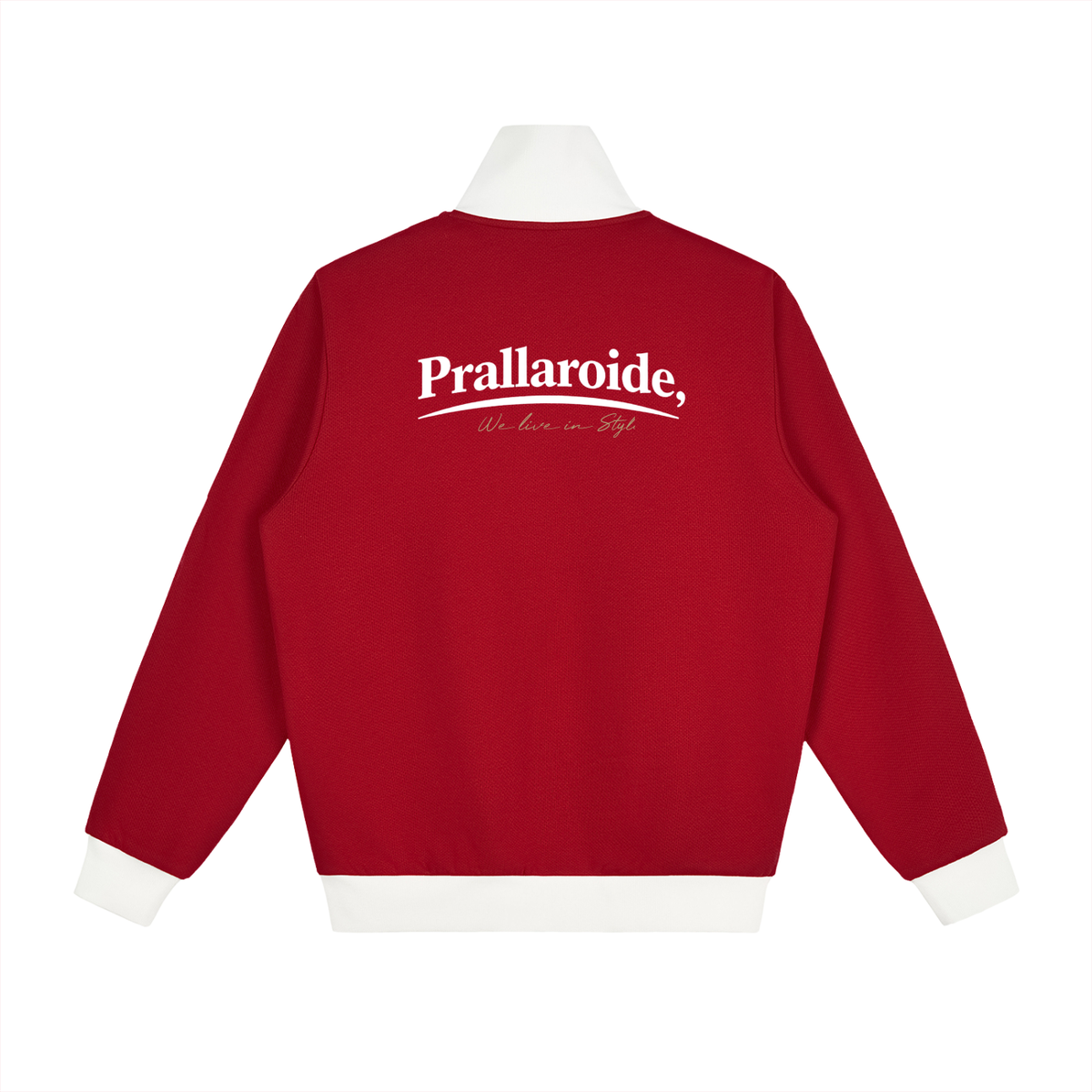 Contrast Side Stripe Fleece Track Jacket