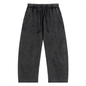 Snow Wash Drawstring Cotton Pants