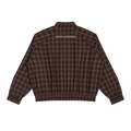 Unisex Plaid Full-Zip Track Jacket